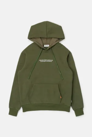 Local Fleece Hood Green