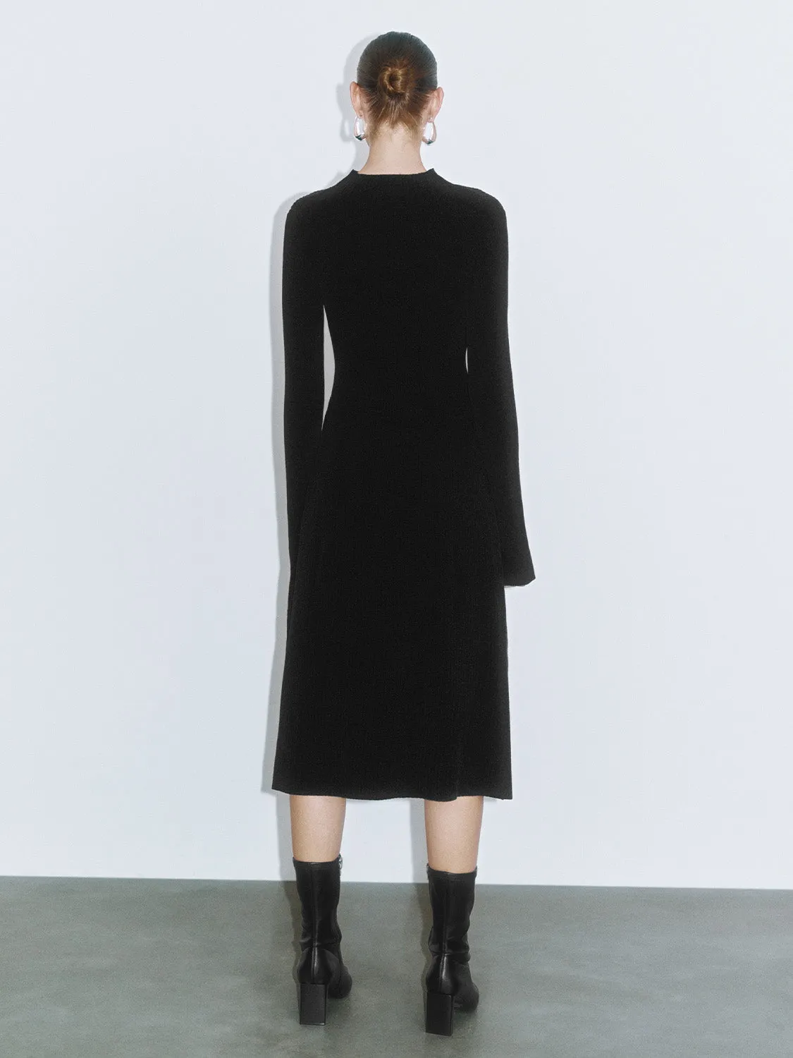 Long Sleeve Knitted Dresses