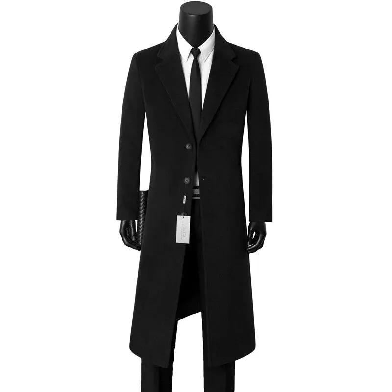 LONG WOOL OVERCOAT