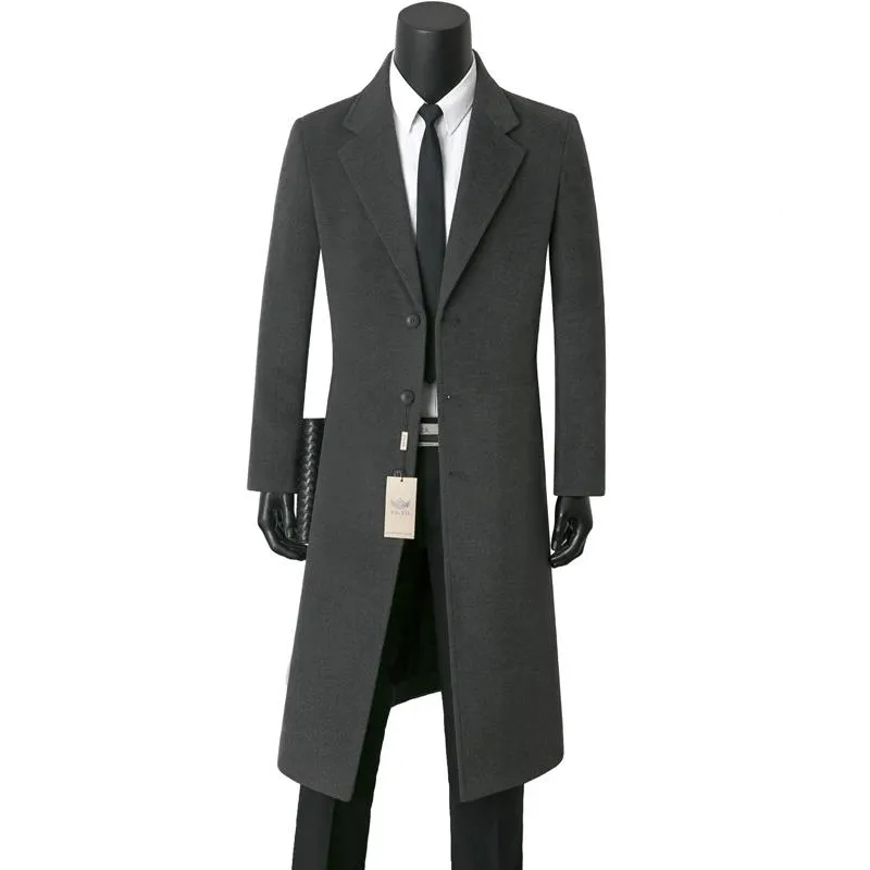 LONG WOOL OVERCOAT