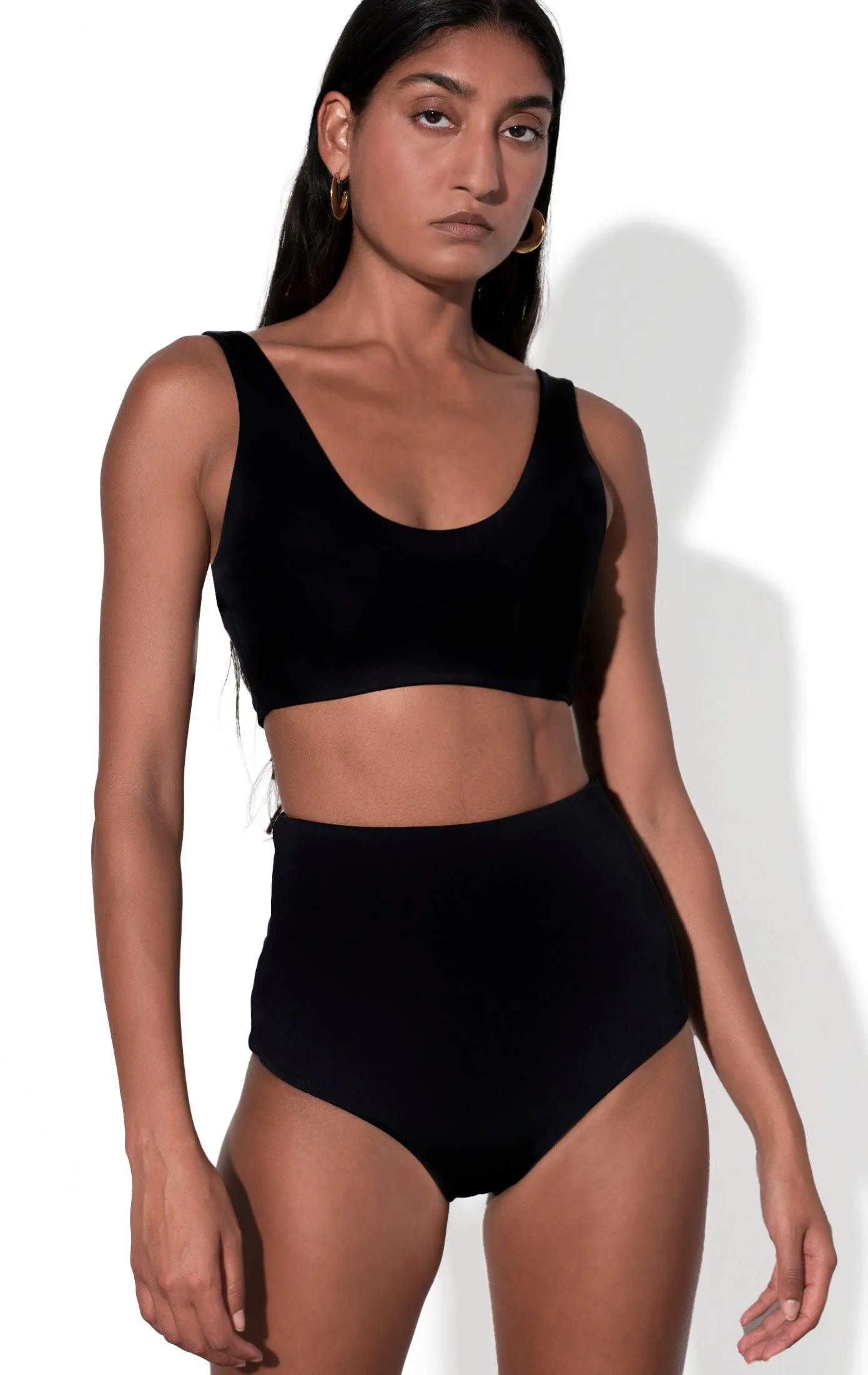 Lydia Bikini Bottom in Black