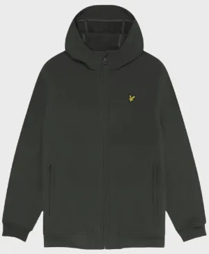 Lyle And Scott JK2110V Fleece Back Softshell Jacket Gunmetal