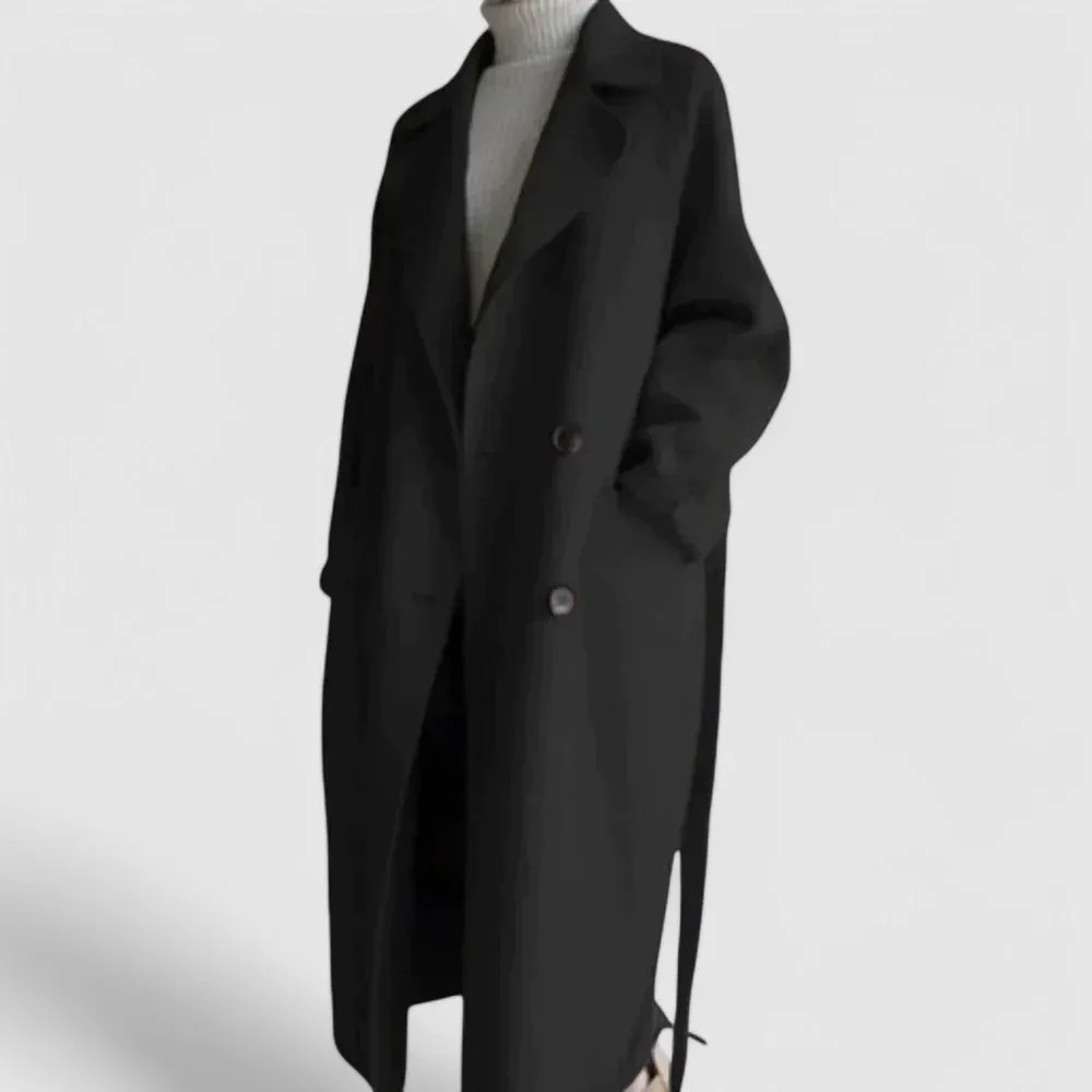 Madeline - Belted Long Coat