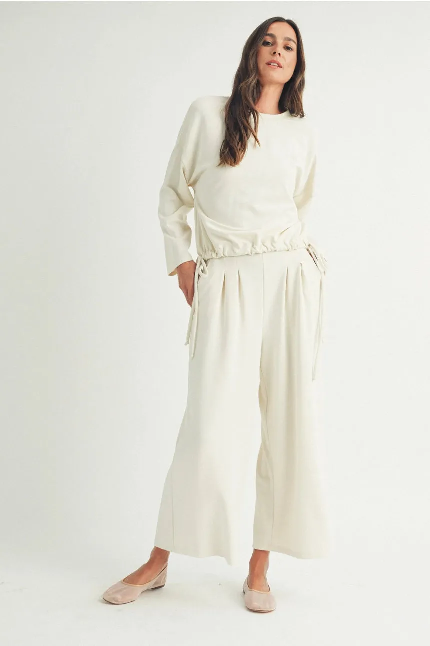Mara Pleated Wide Leg