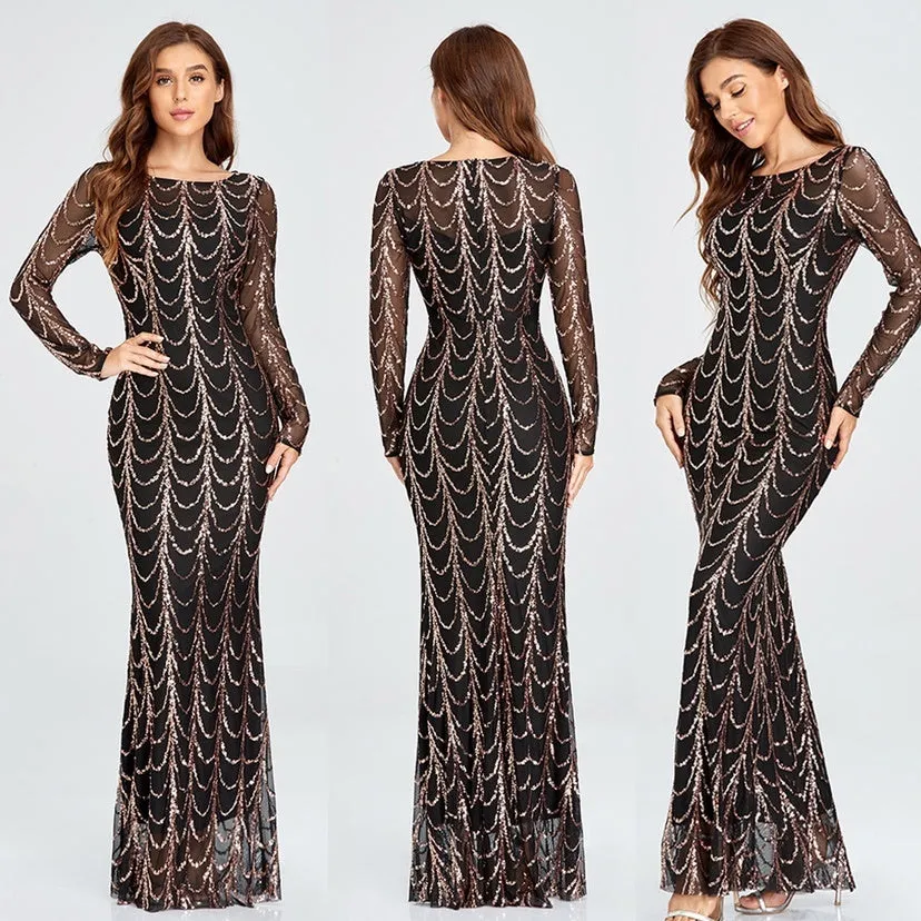 Maxi Dresses Long Sleeve