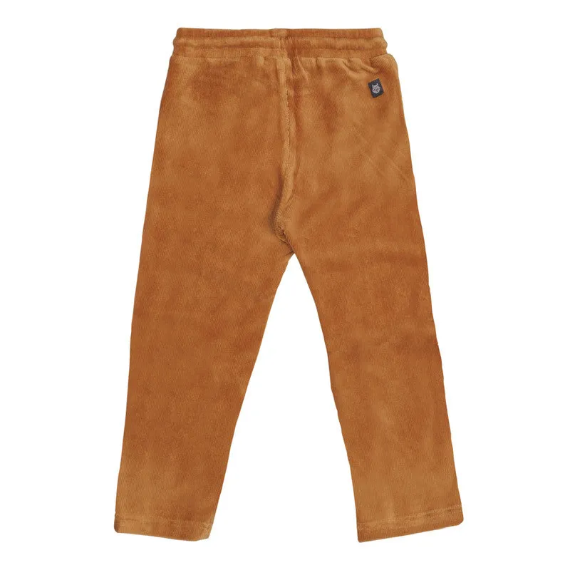 Mayoral Yellow & Grey Corduroy Trouser Set