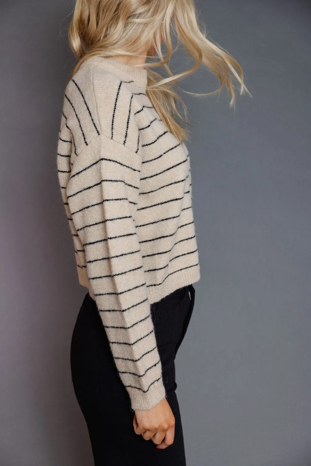 Meara Sweater in Greige