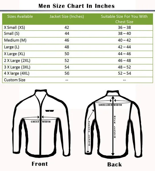 Men's Black Leather Bomber Jacket