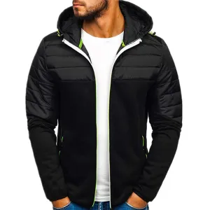 Men's hooded Arkkin armored, padded jacket