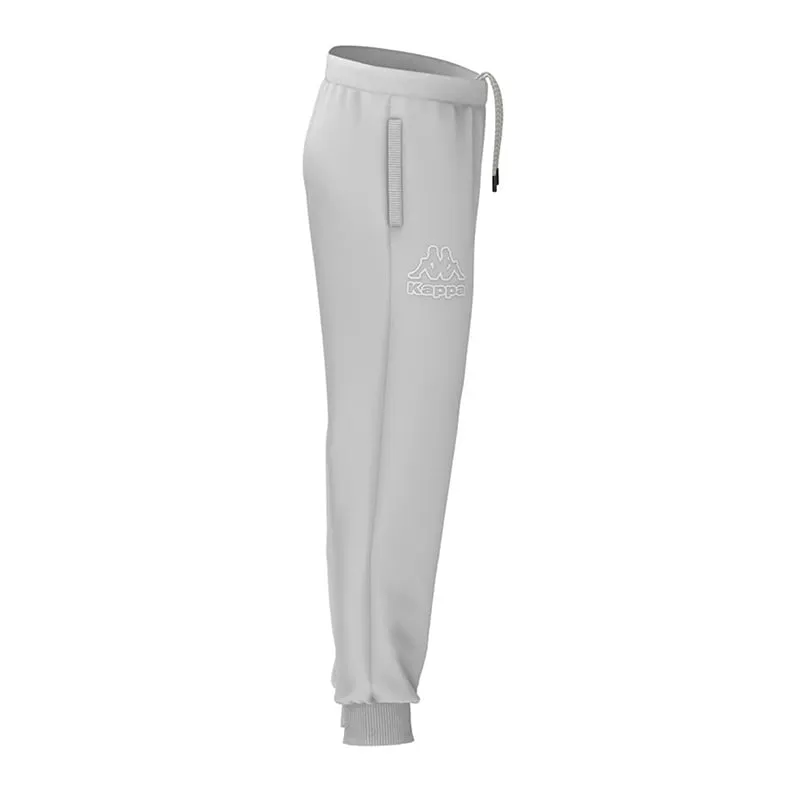 Men's Kappa Fleece Bottoms White