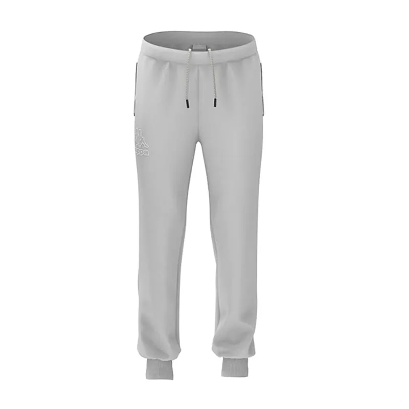 Men's Kappa Fleece Bottoms White