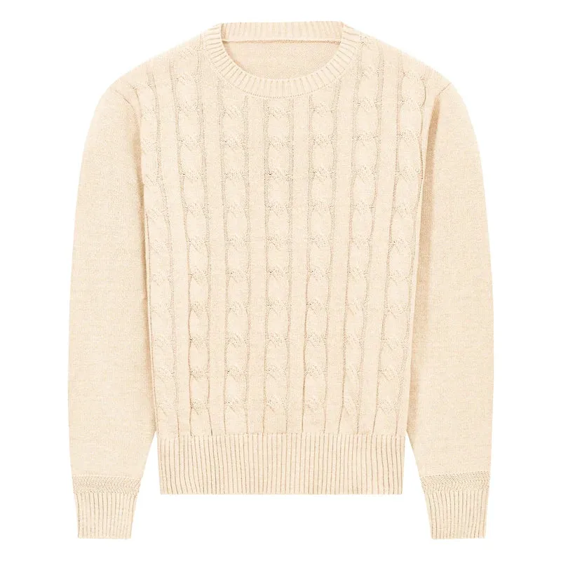 Merino Wool Cable Knit Sweater