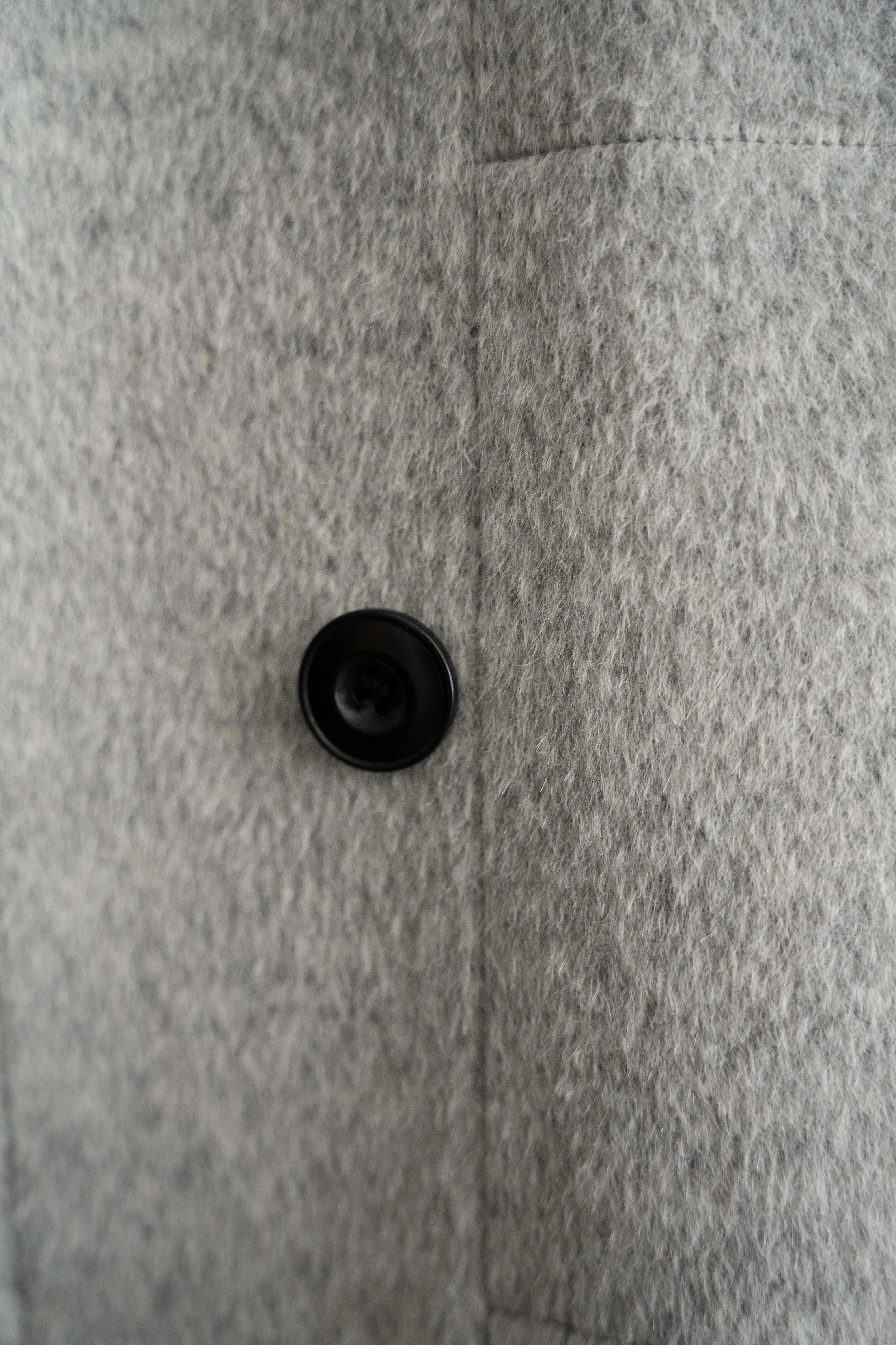 Mid-Length Stand Collar Coat