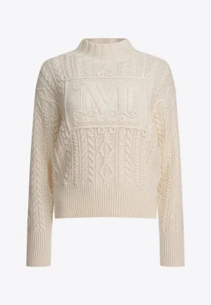 Miranda Cable Knit Wool Sweater