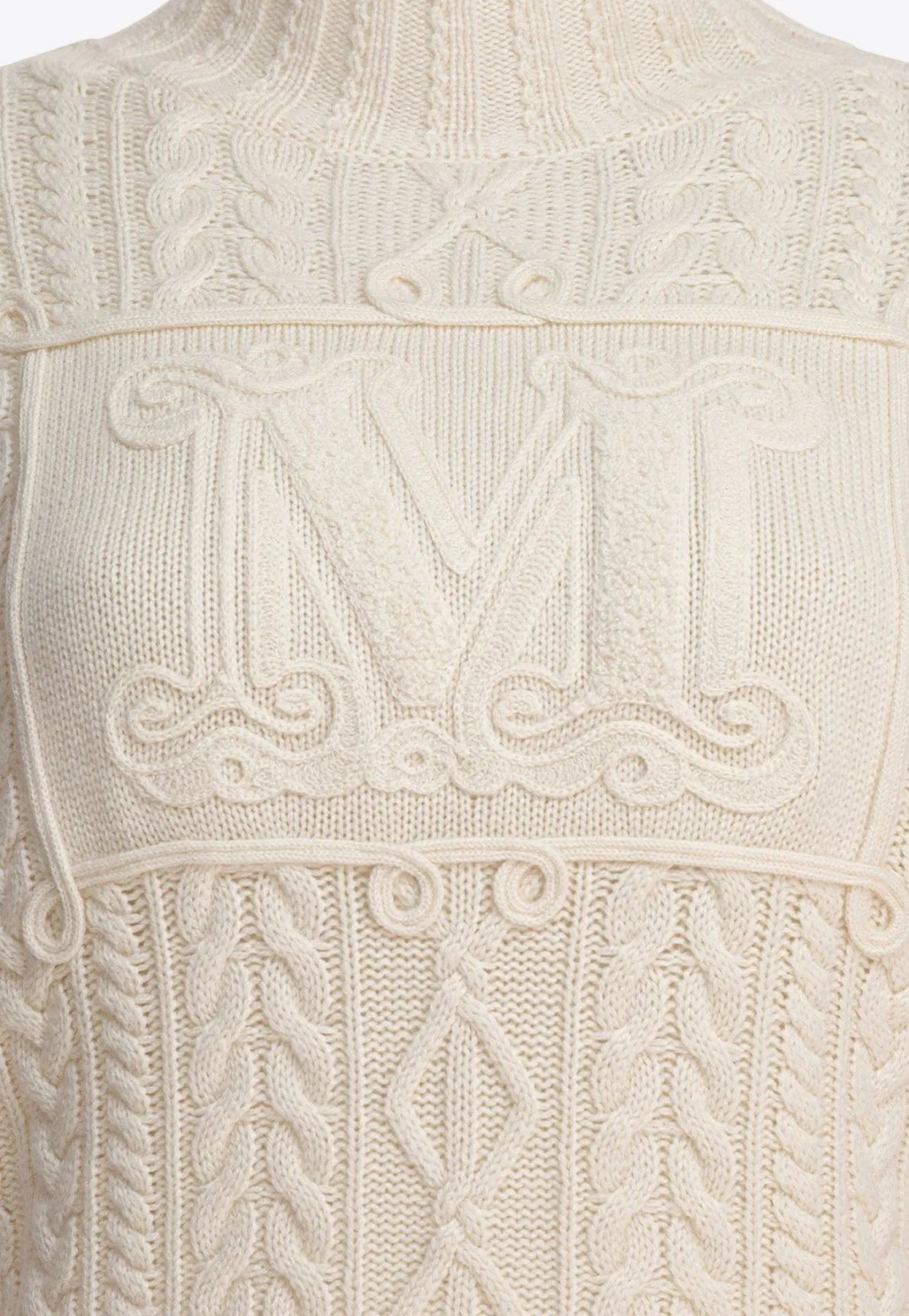 Miranda Cable Knit Wool Sweater