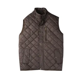 Mocha Quilted Zip