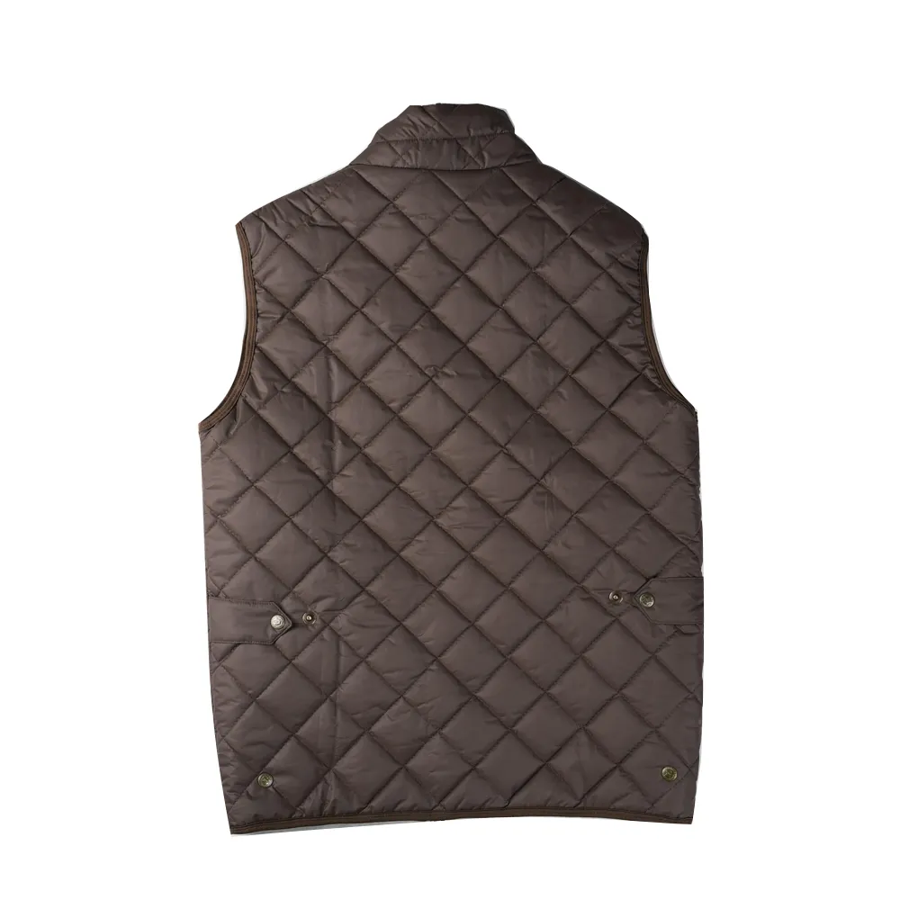 Mocha Quilted Zip