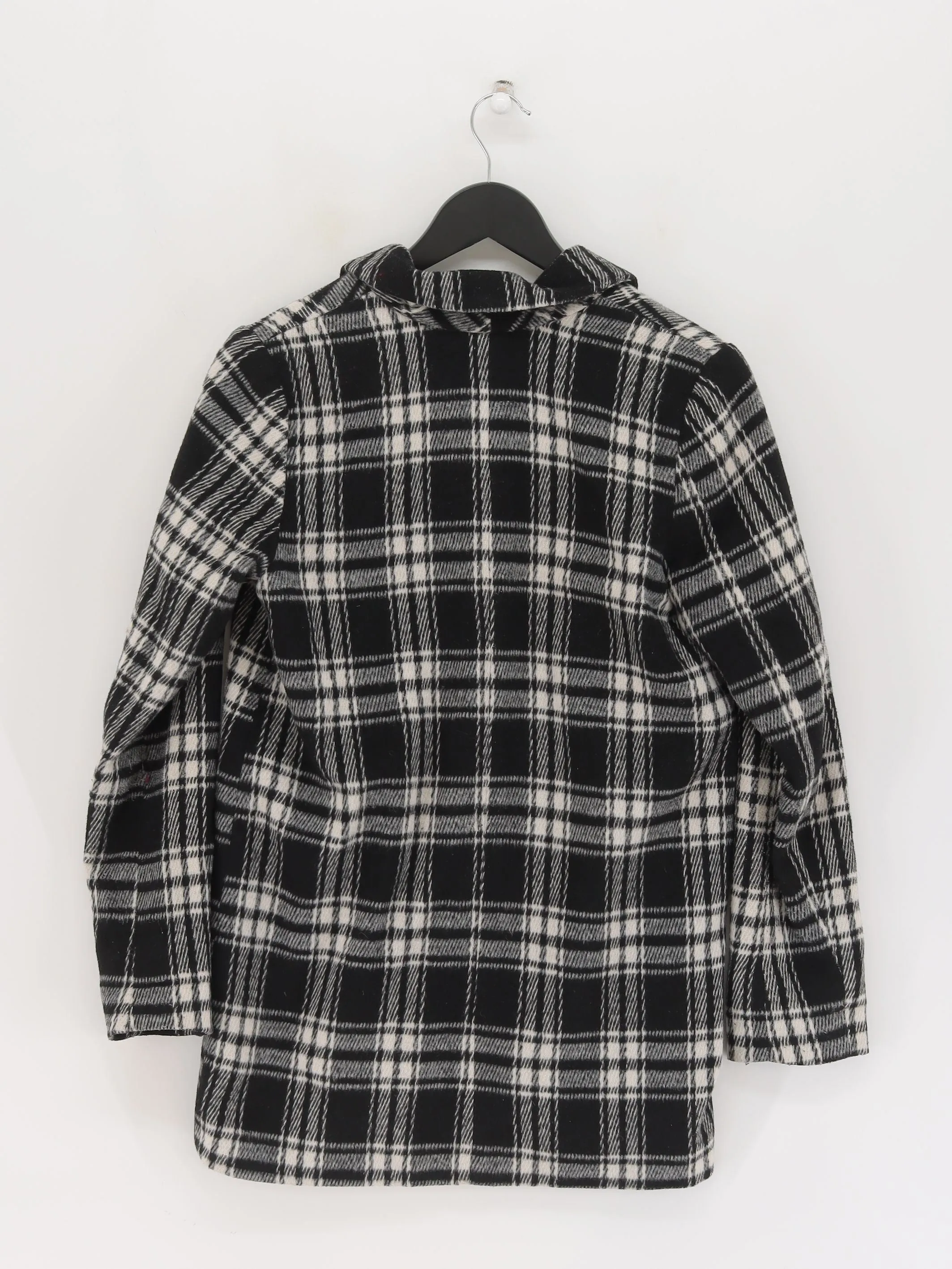 Monki Women's Blazer XS Black Polyester with Wool