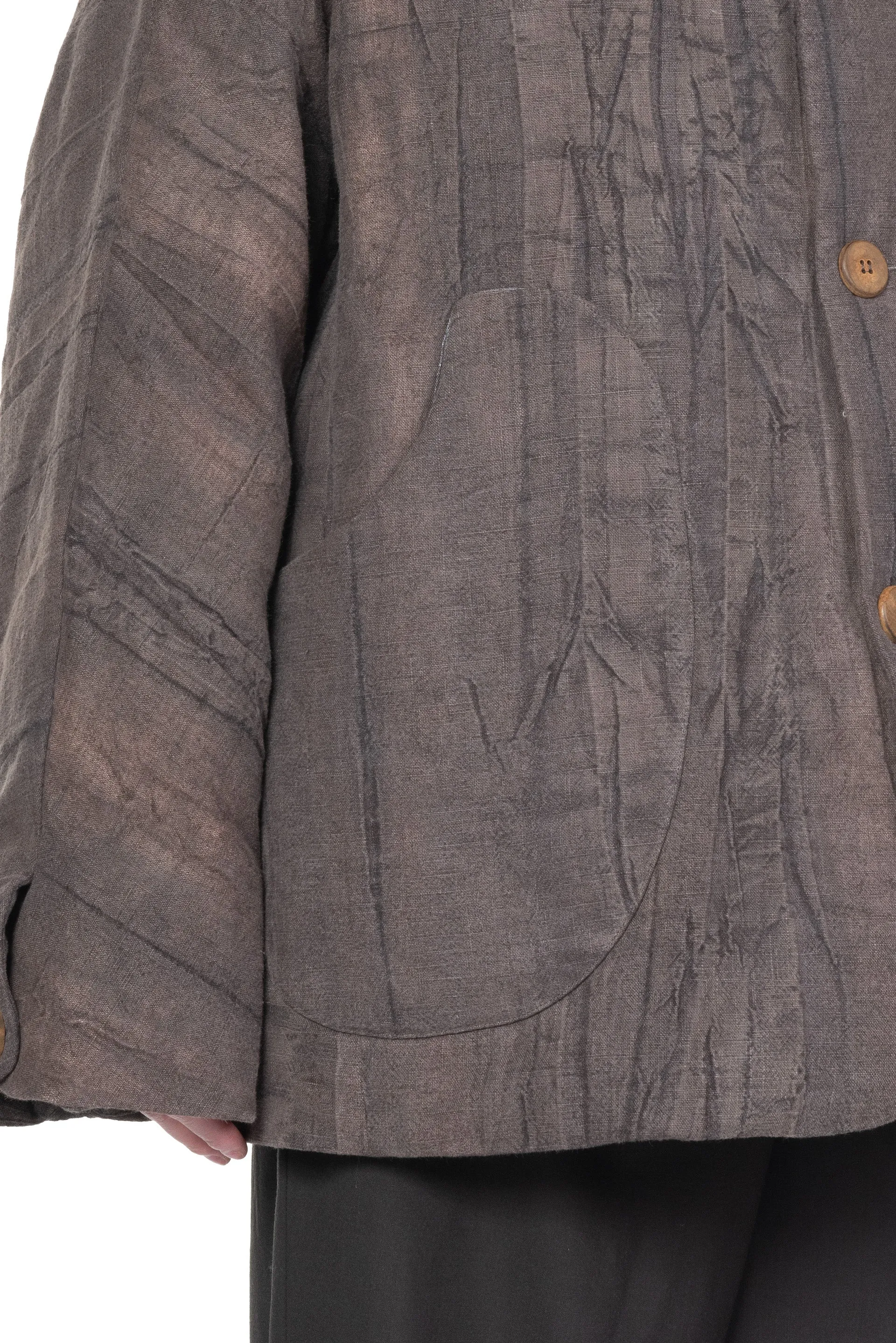 Mud Brown Padded Jacket
