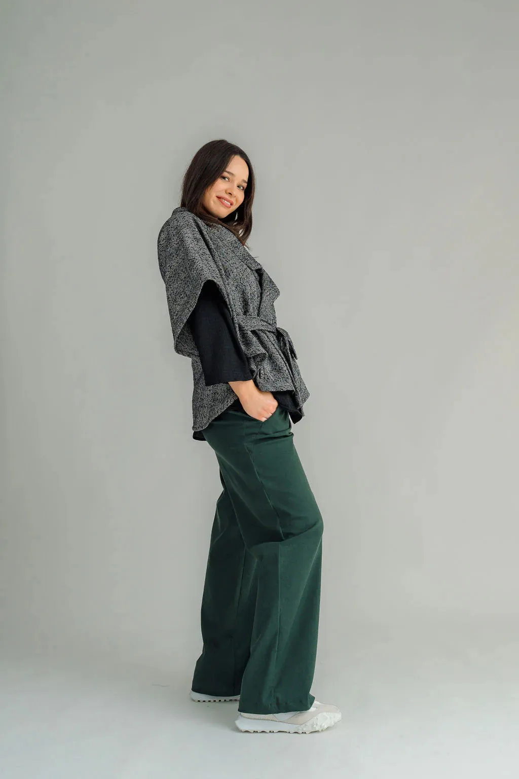 NES | GO-TO CAPE | HERRINGBONE