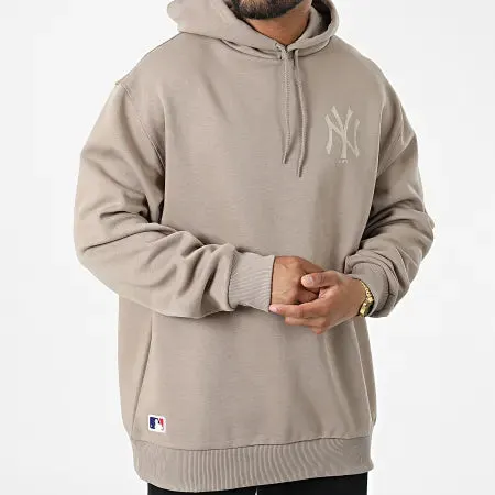 New Era Sweatshirt MLB League Essential New York Yankees Taupe