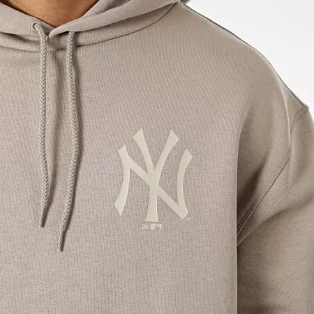 New Era Sweatshirt MLB League Essential New York Yankees Taupe