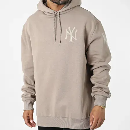 New Era Sweatshirt MLB League Essential New York Yankees Taupe