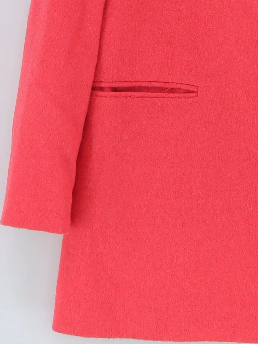 New Look Women's Blazer UK 10 Pink