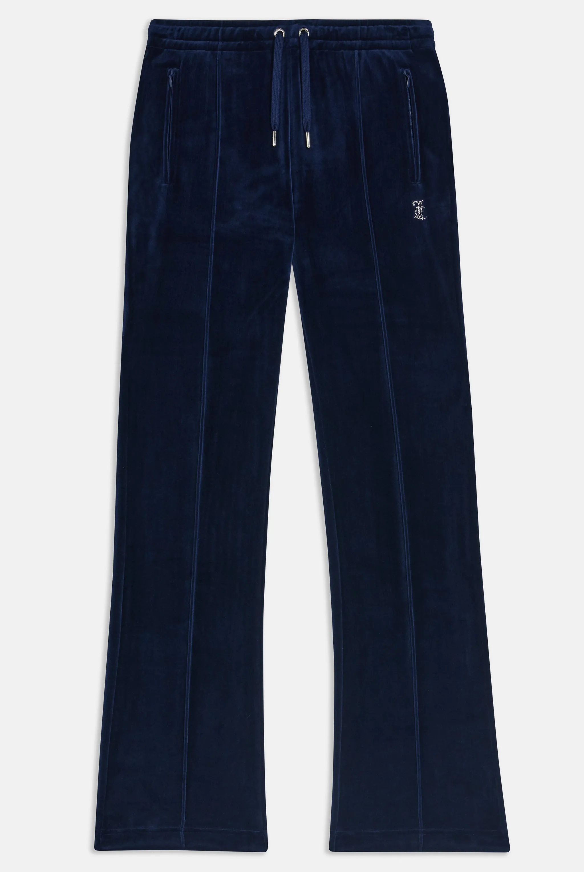 NIGHT SKY VELOUR DIAMANTÉ TRACKSUIT BOTTOM