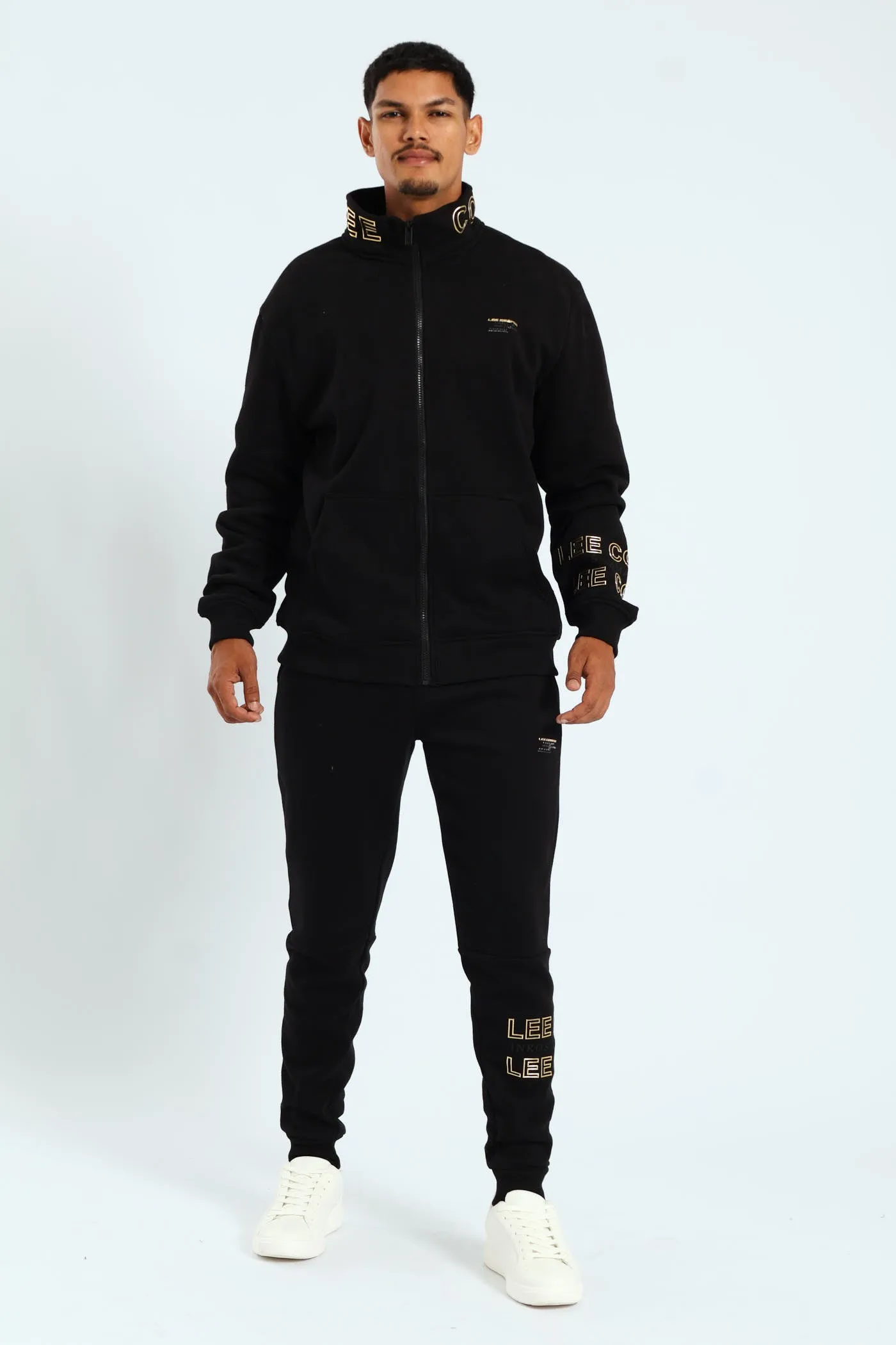 Nkosi Fleece Bottoms - Black