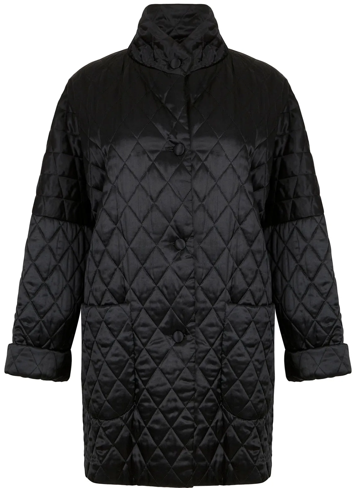 Oliver by Valentino black quilted jacket Size 42IT