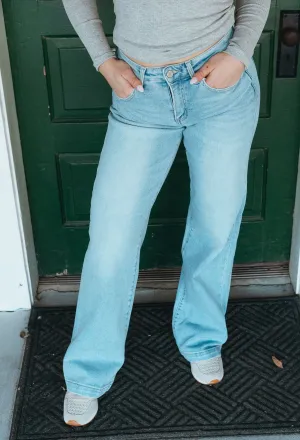 Optimistic High Rise Wide Leg Jean V3468