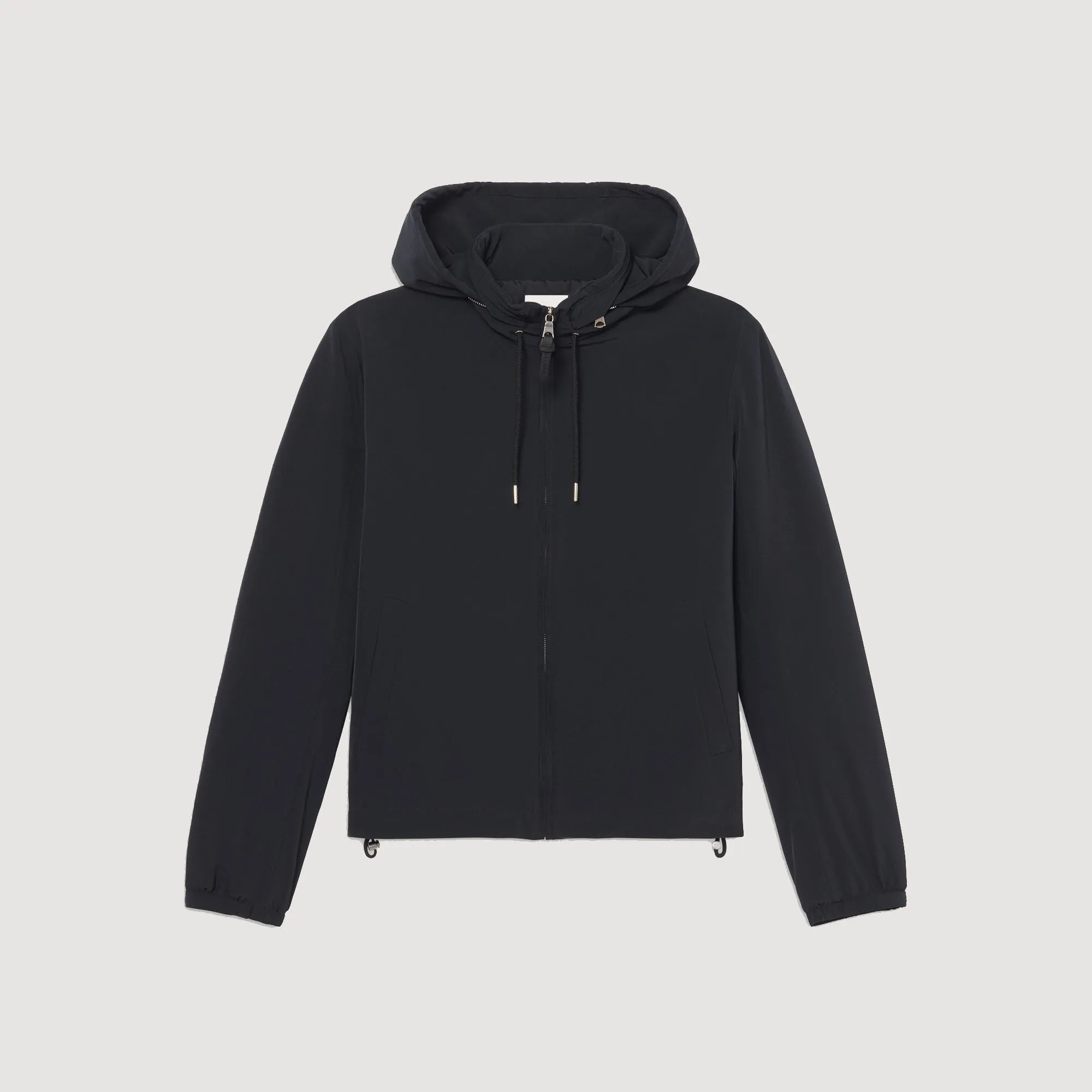 Orion Zip-Up Hooded Jacket Navy Blue
