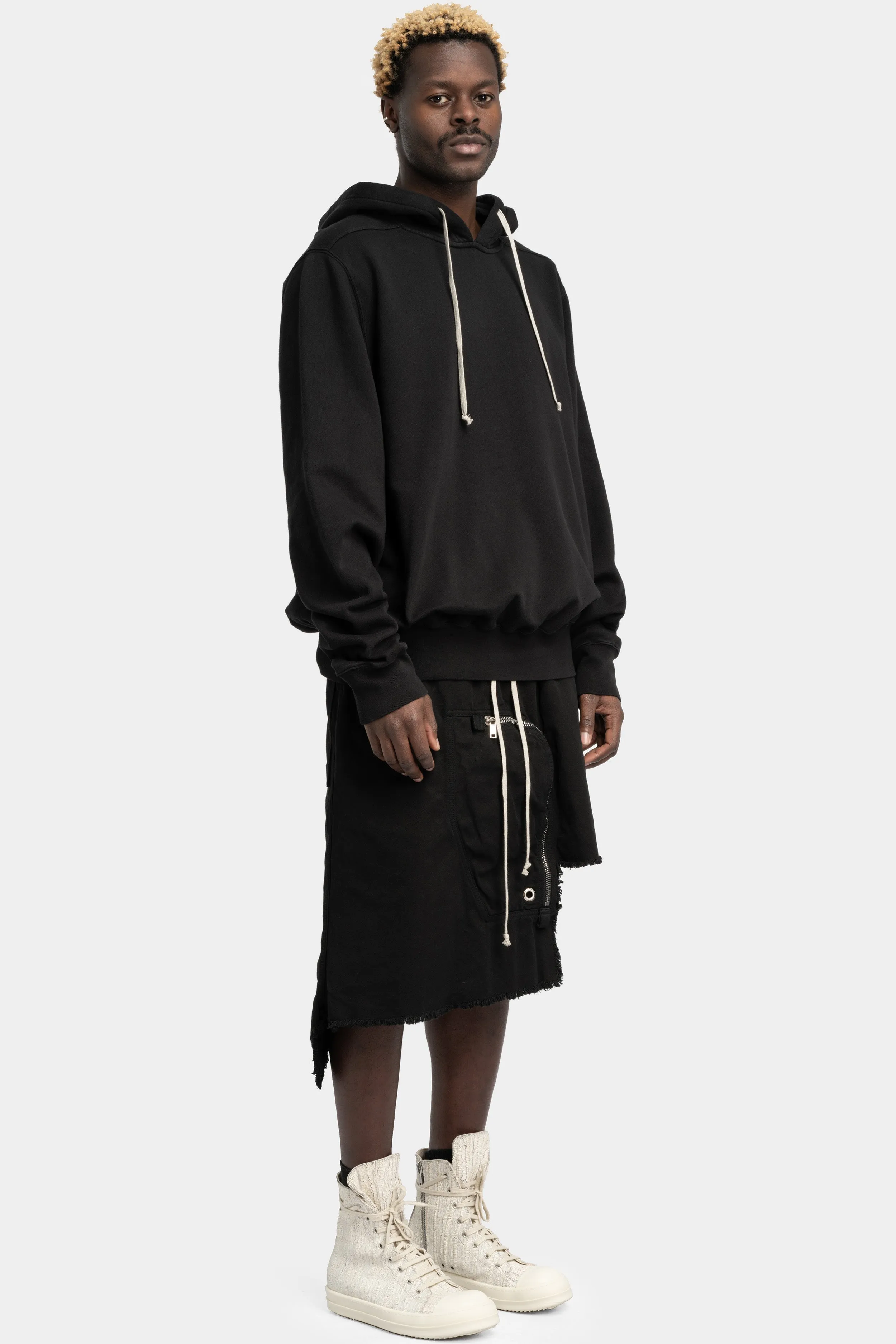 Oversized hooded sweatshirt