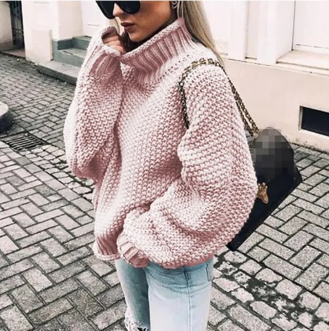 Oversized Rollneck Sweater by WOLFFMODE