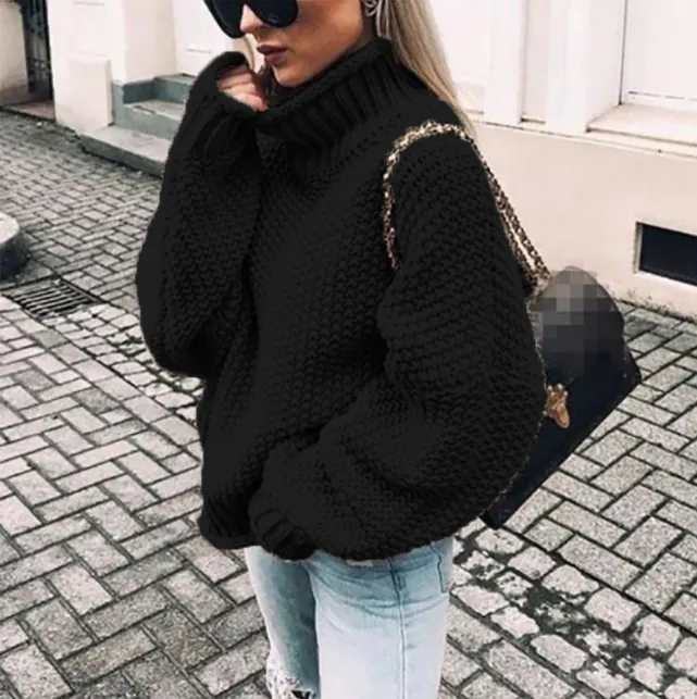Oversized Rollneck Sweater by WOLFFMODE