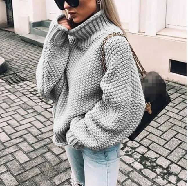 Oversized Rollneck Sweater by WOLFFMODE
