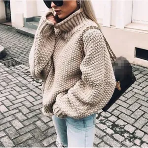 Oversized Rollneck Sweater by WOLFFMODE