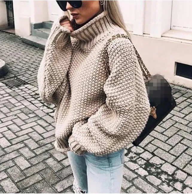 Oversized Rollneck Sweater by WOLFFMODE