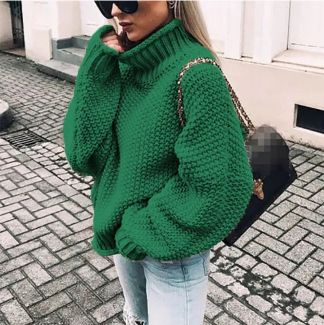 Oversized Rollneck Sweater by WOLFFMODE