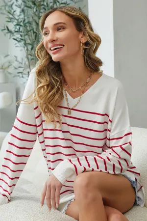 Oversized Striped Sweater