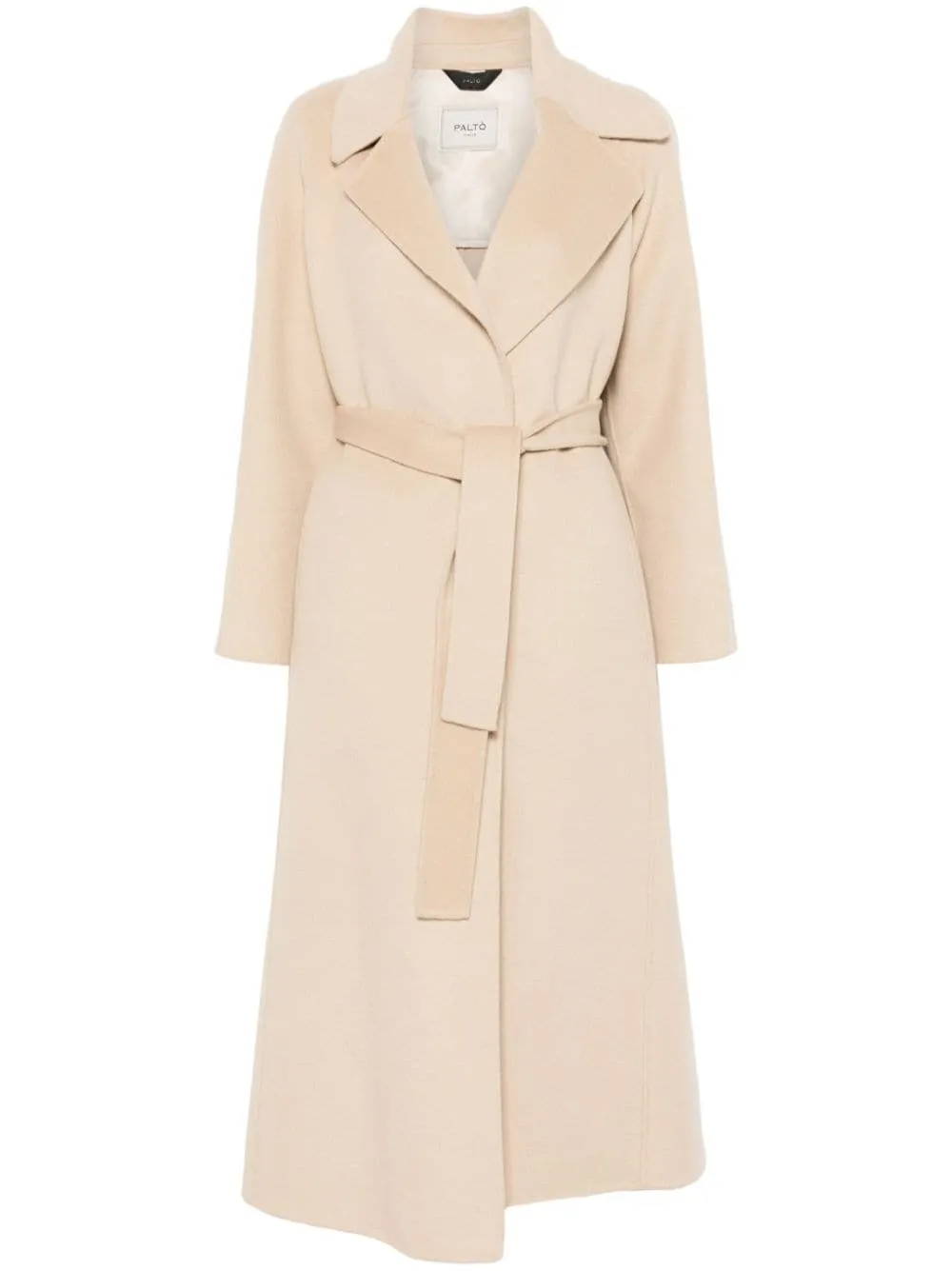 Paola wool belted coat