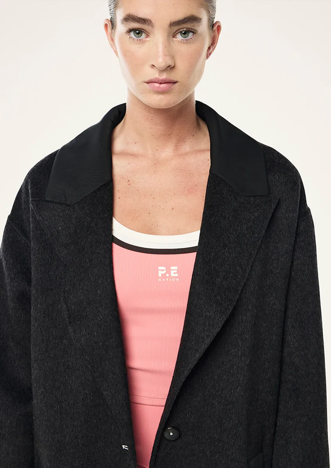 P.E NATION Definition Coat - Black