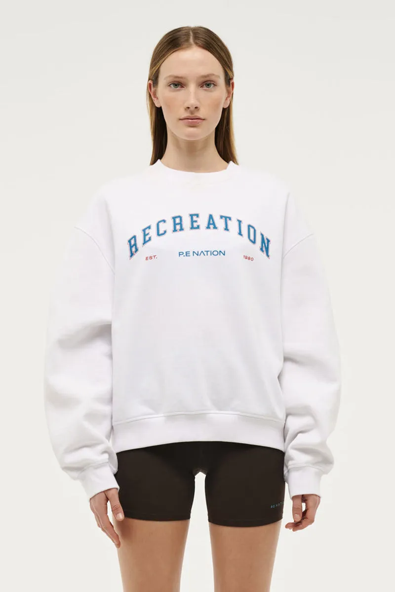 PE Nation Heyward Sweat - Optic White