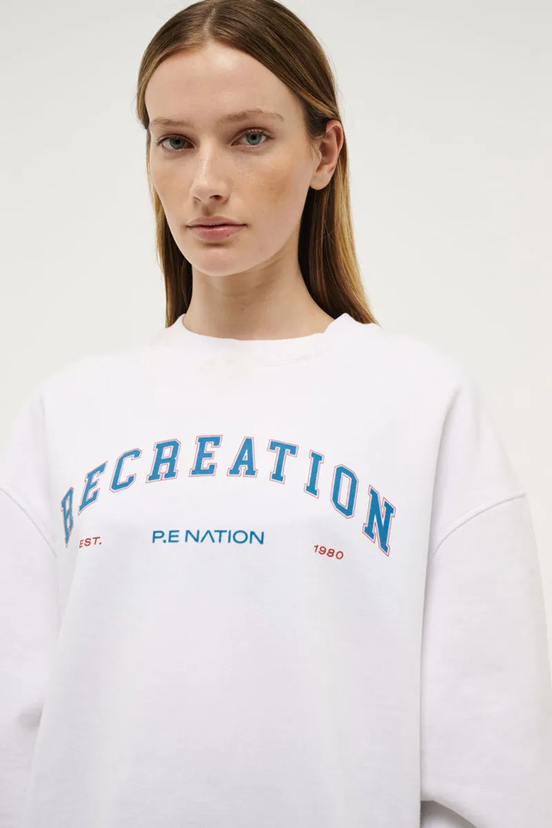 PE Nation Heyward Sweat - Optic White