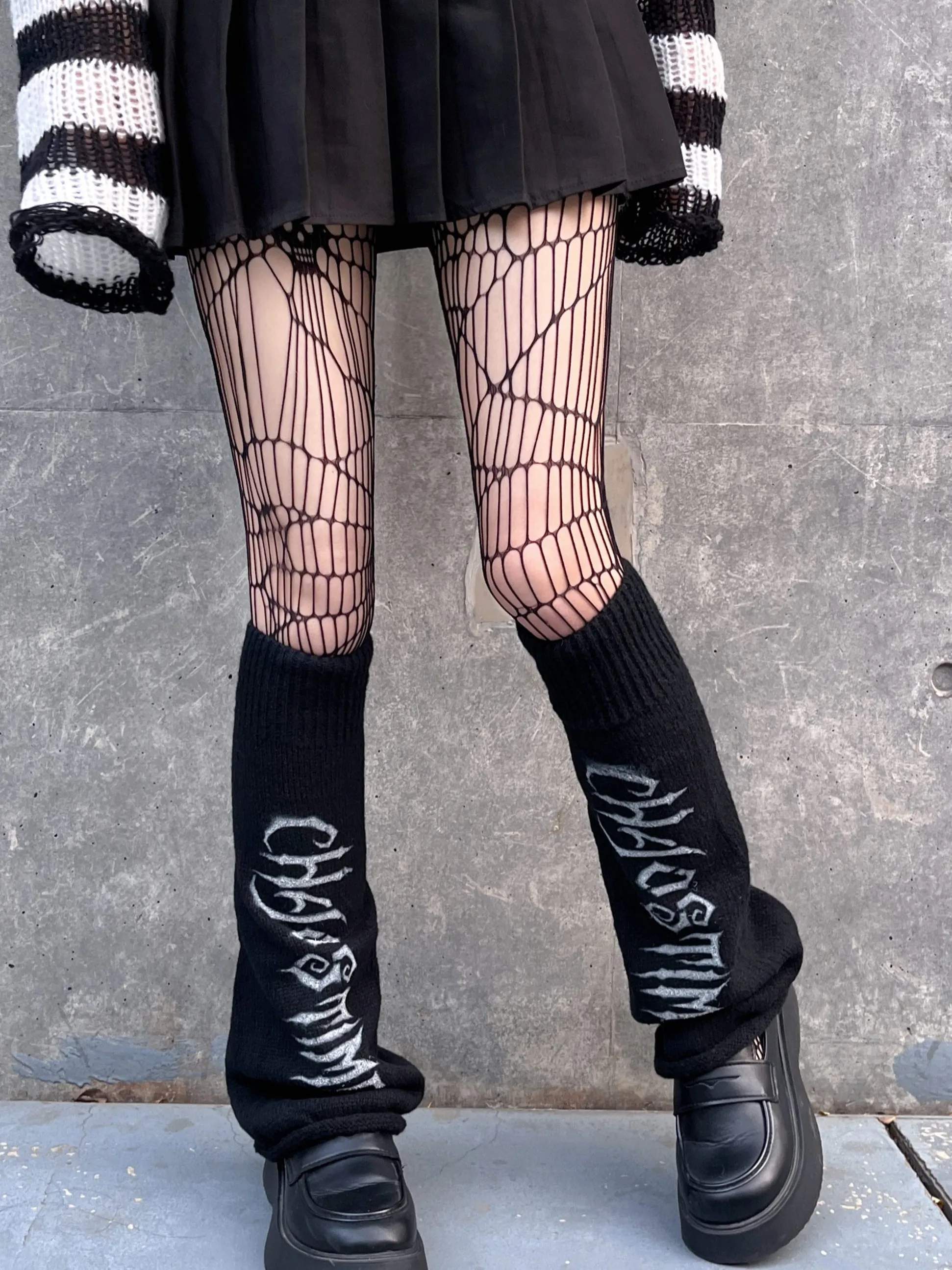 punk leg socks  KF83195