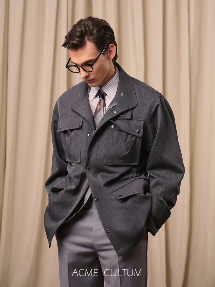 Pure Wool Field Jacket