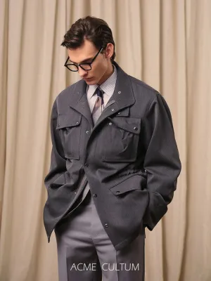 Pure Wool Field Jacket