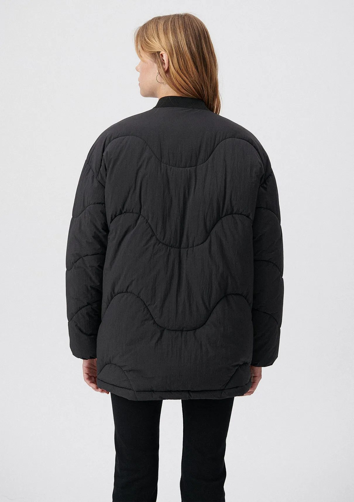 Quilted Black Jacket