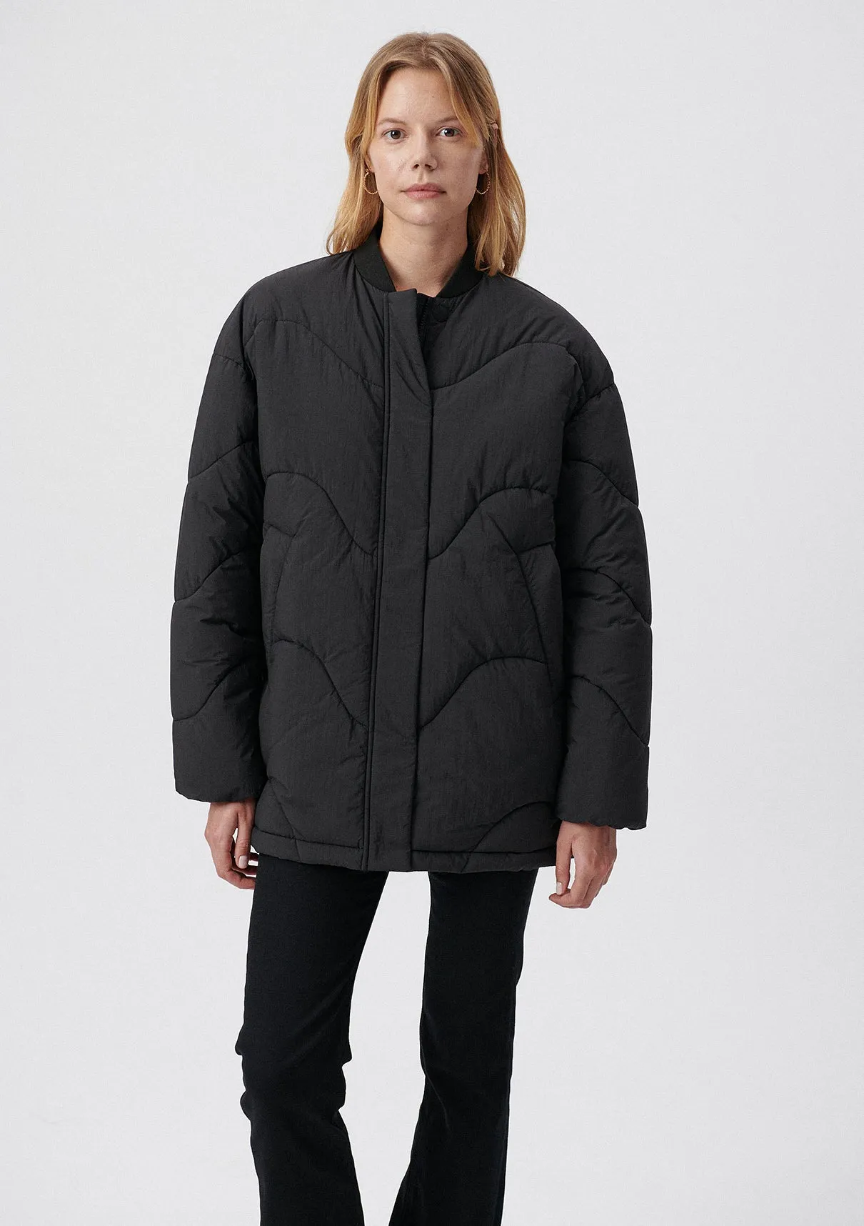 Quilted Black Jacket